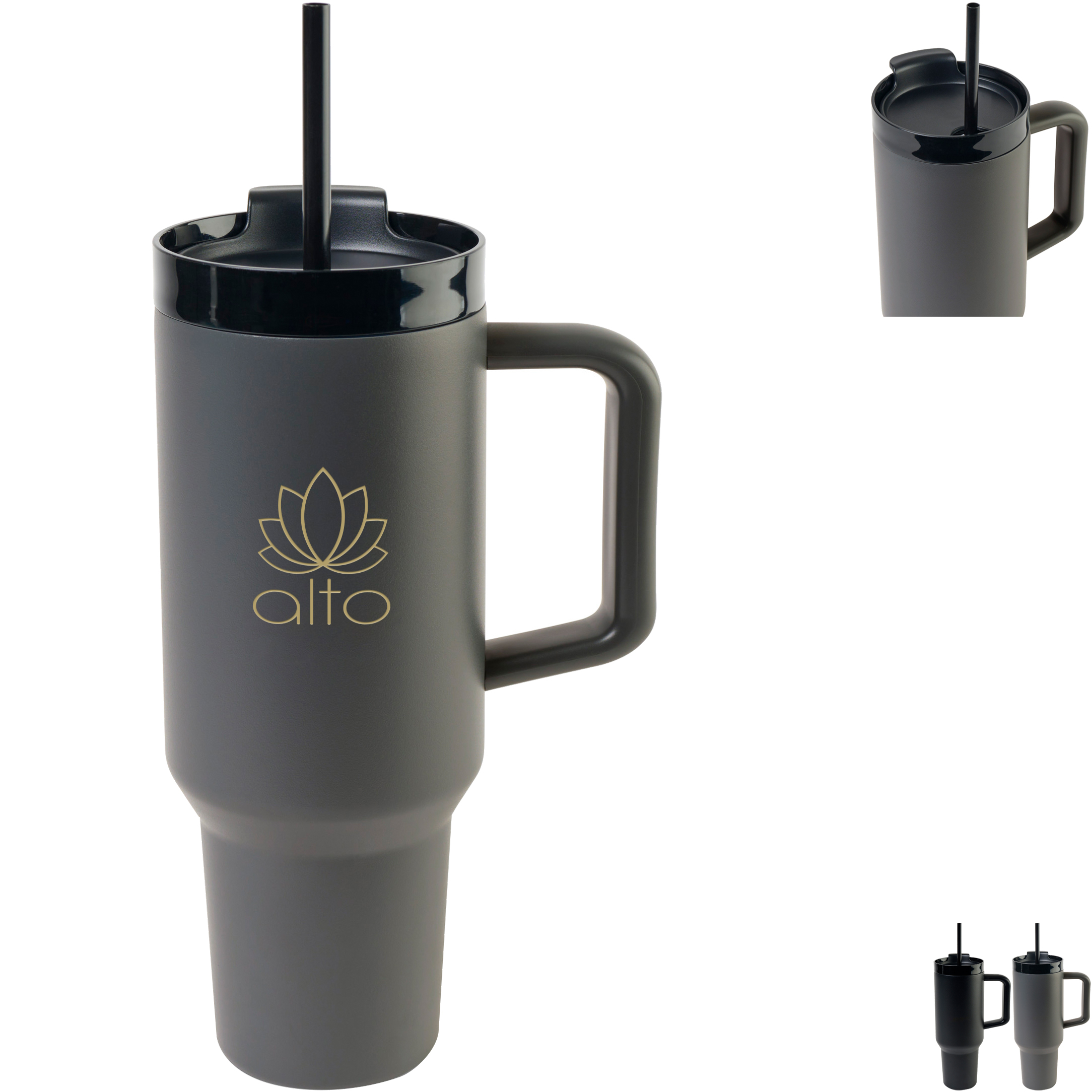 Product Photo 1 Adrian Vacuum Insulated Travel Tumbler w/ Straw, 40oz.