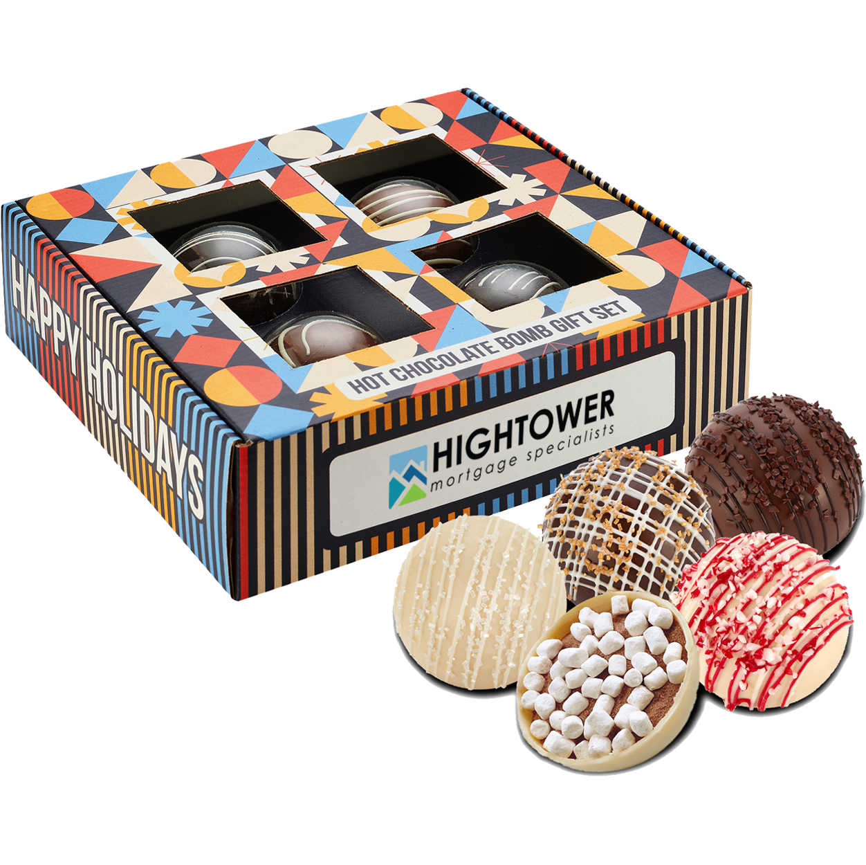 Product Photo 1 Holiday Chocolate Bomb Gift Set, 4 Way