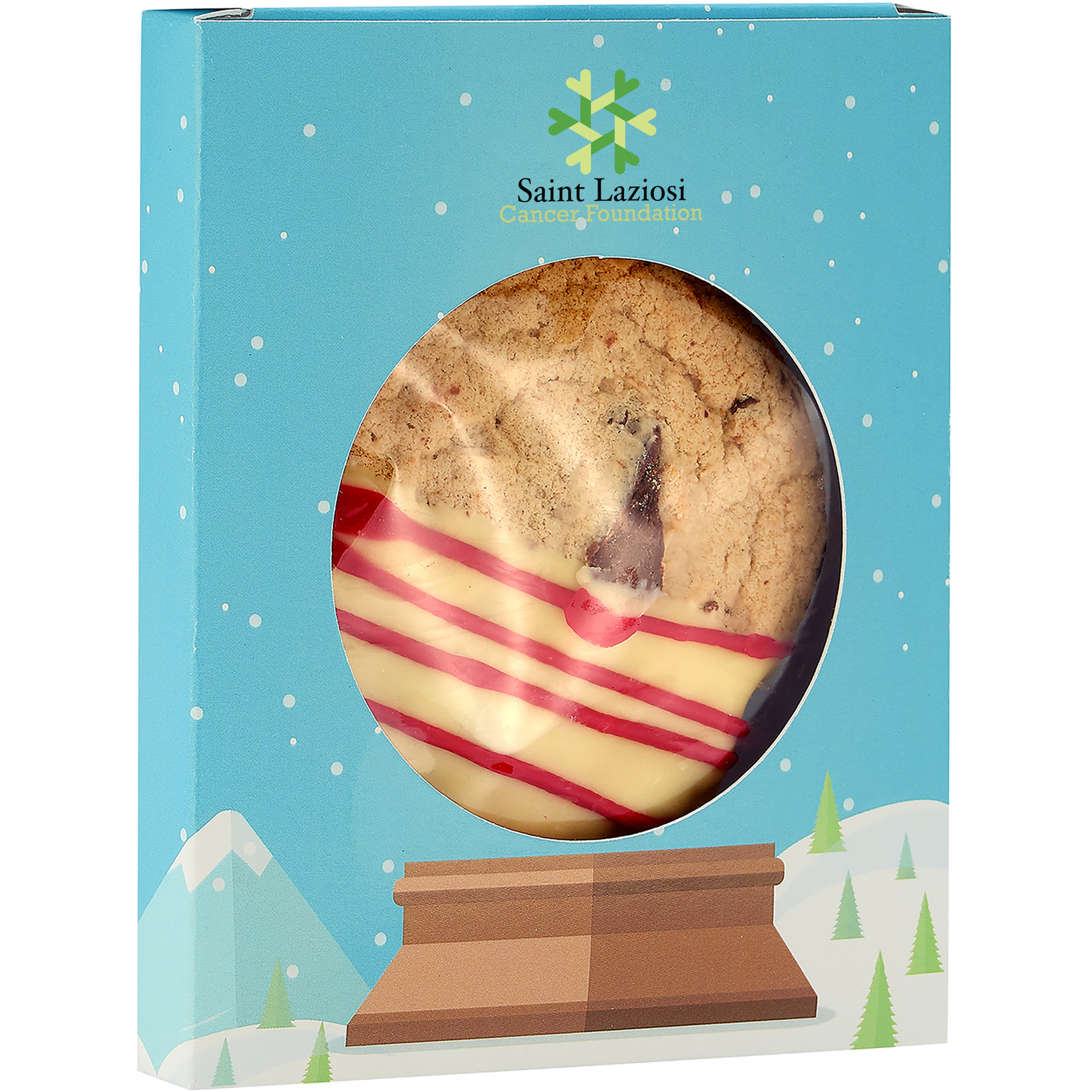 Product Photo 1 Belgian Chocolate Dipped Chocolate Cookie in Window Box