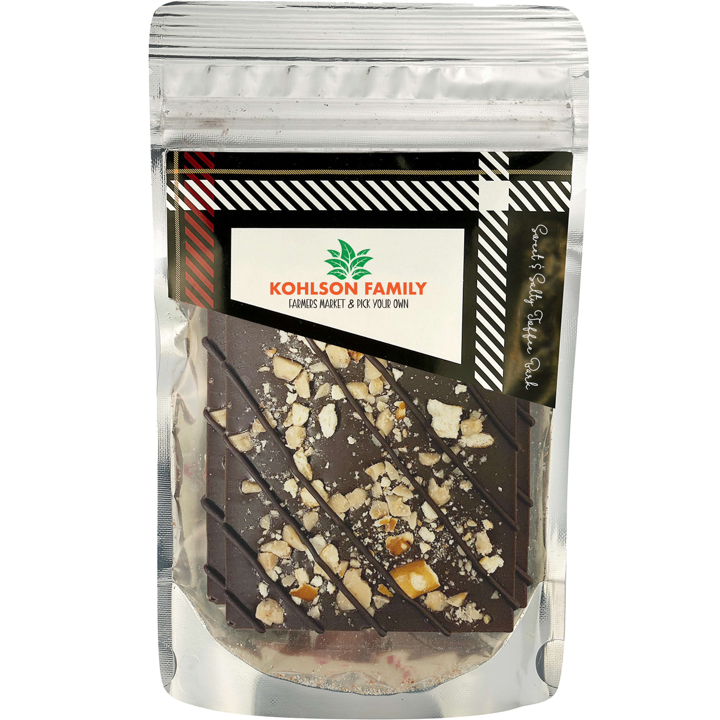 Product Photo 1 Sweet & Salty Toffee Bark in Resealable Pouch