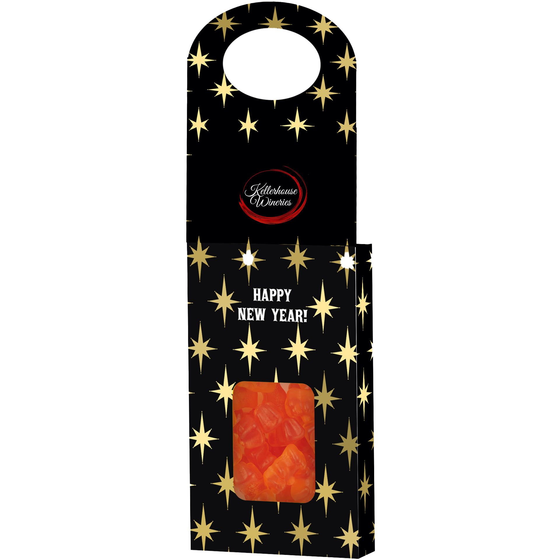 Product Photo 1 Champagne Gummy Bears in Bottle Hanger