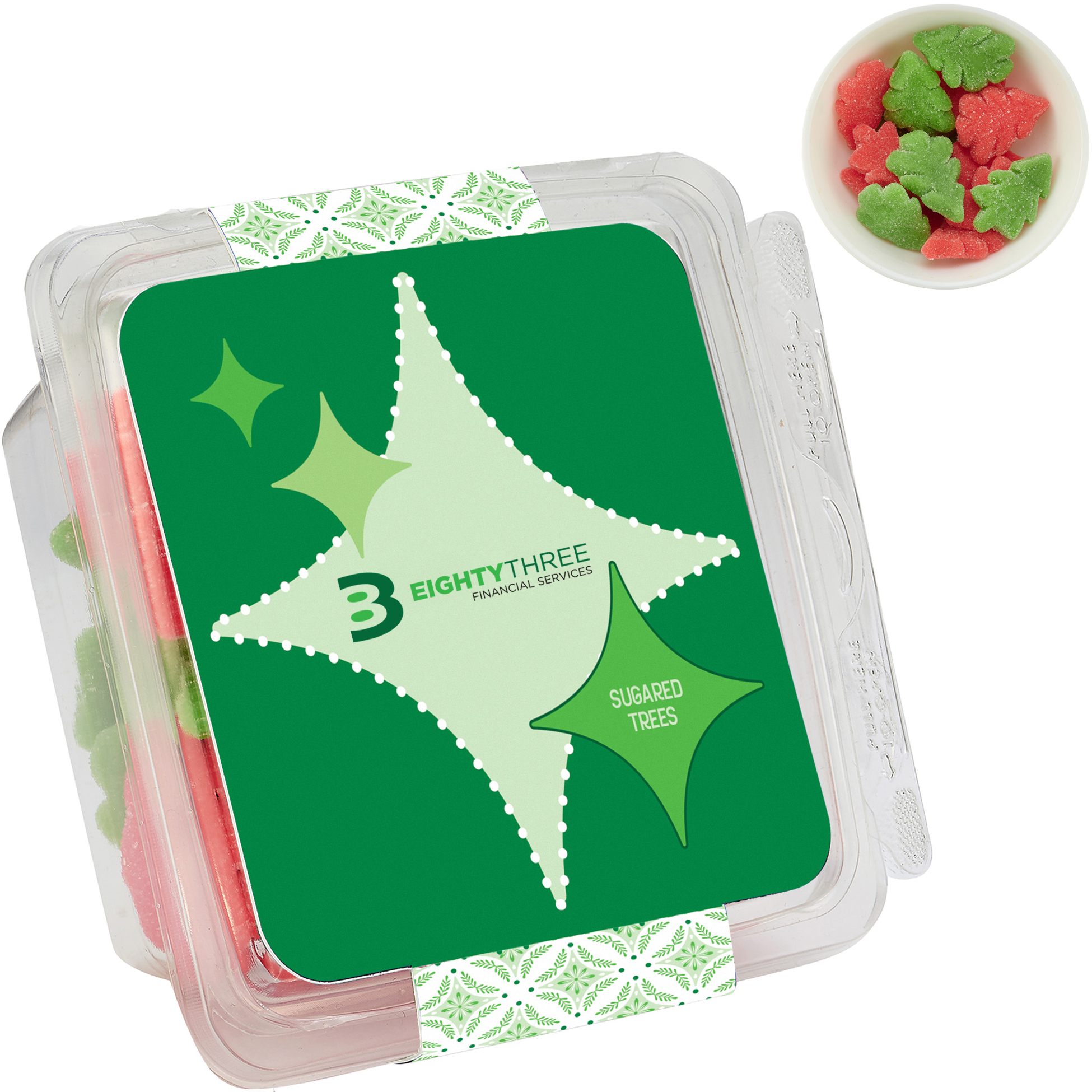Product Photo 1 Gummy Holiday Trees in Candy Containers