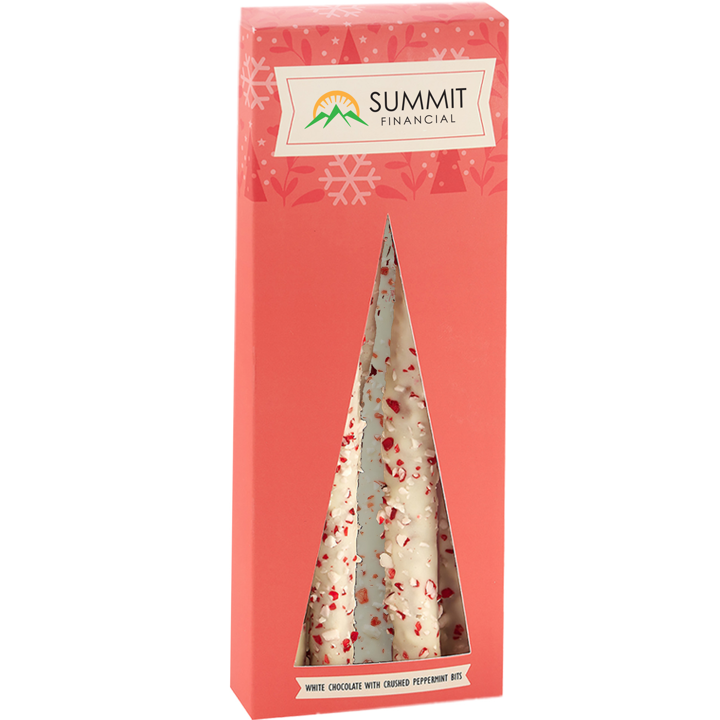 Product Photo 1 White Chocolate Peppermint Pretzel Rods in Holiday Box