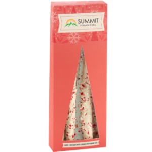White Chocolate Peppermint Pretzel Rods in Holiday Box - MD8954
