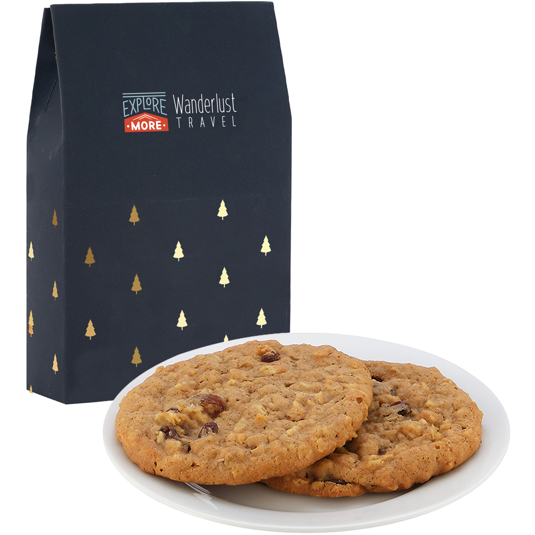 Product Photo 1 Milk Carton Box w/ 2 Oatmeal Raisins