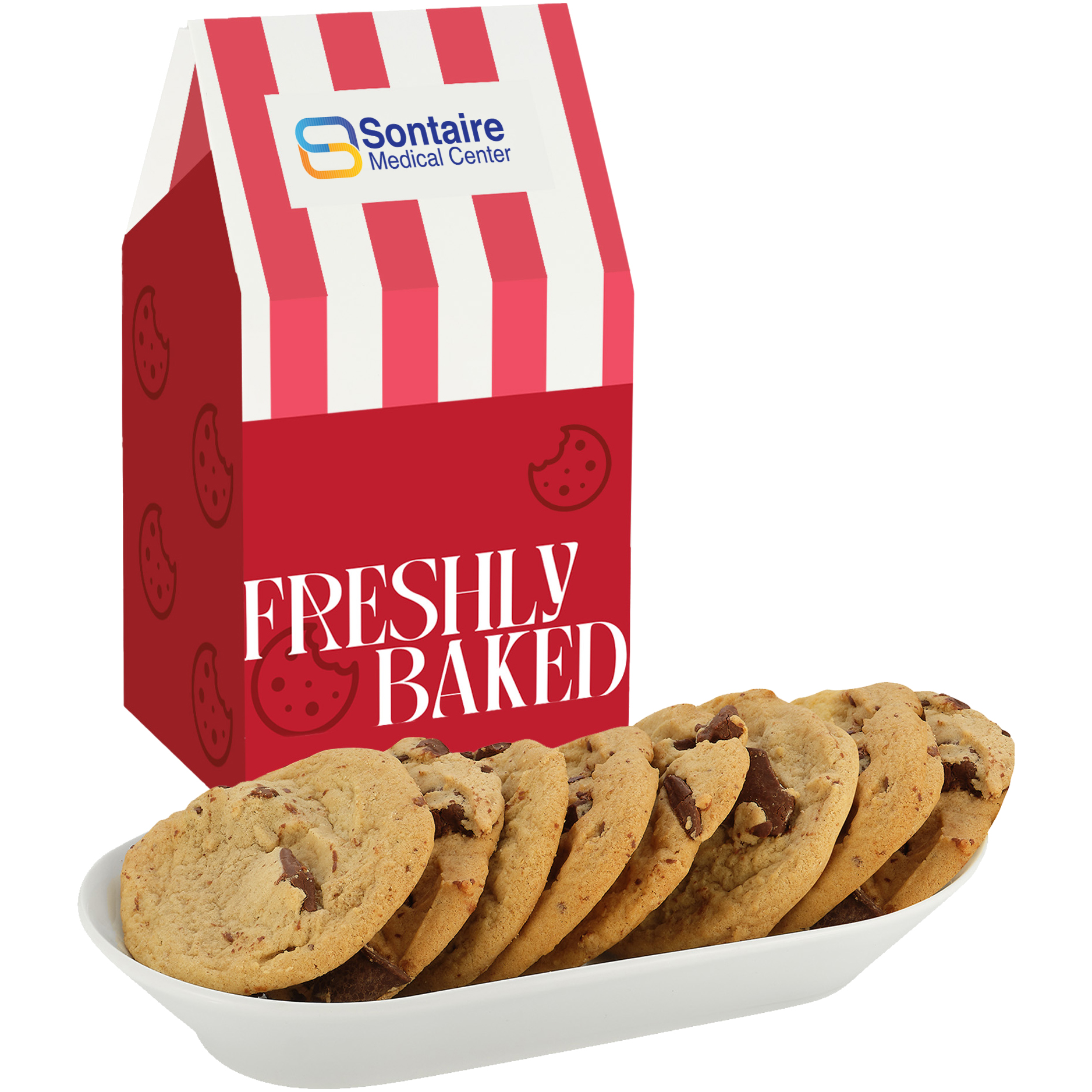 Product Photo 1 Milk Carton Box w/ 8 Chocolate Chips