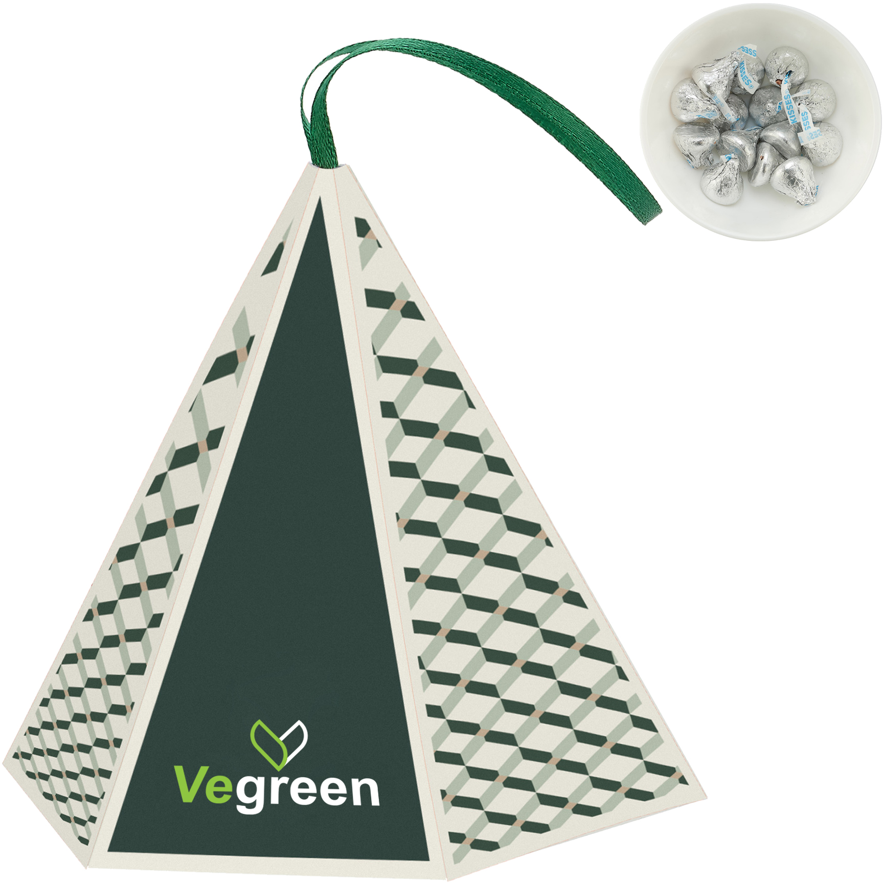 Product Photo 1 Holiday Ornament Box with HERSHEY'S Kisses