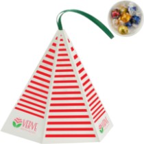 Holiday Ornament Box with Lindt Truffles