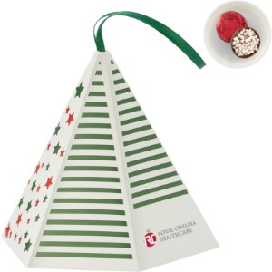 Holiday Ornament Box with Mini Milk Hot Chocolate Bomb - MD8980