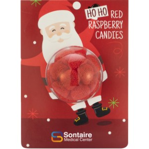 Holiday Billboard Card with Gummy Raspberries - MD8969
