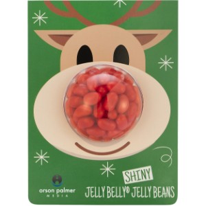 Holiday Billboard Card with Cherry Jelly Beans - MD8971