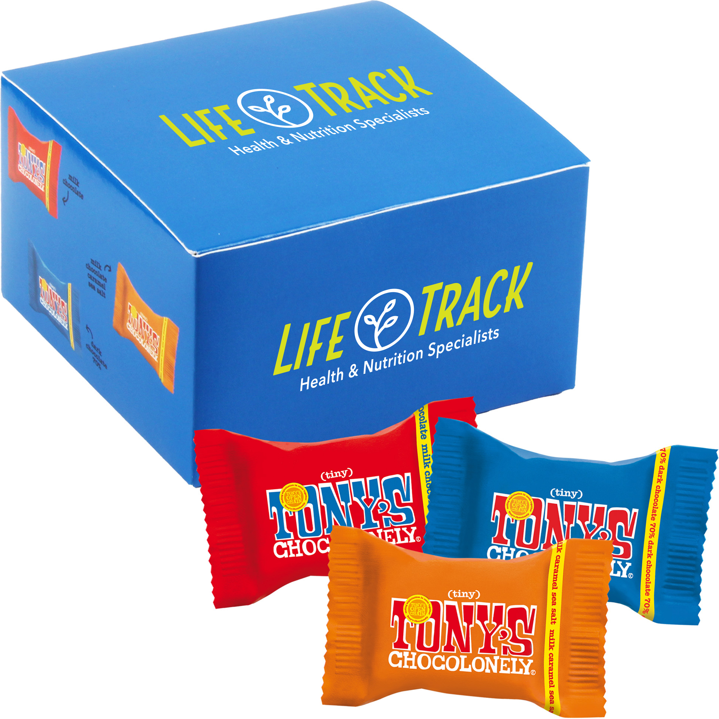 Product Photo 1 Tiny Tony's Chocolonely, 6 Piece Box