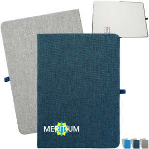 rPET Two Tone Notebook, 5" x 7" - AL1006
