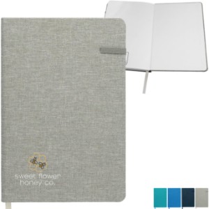 Heathered rPET Notebook, 5" x 7" - AL1014