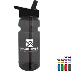Trainer UpCycle RPET Bottle w/ Flip Straw Lid, 24oz. - GY8204