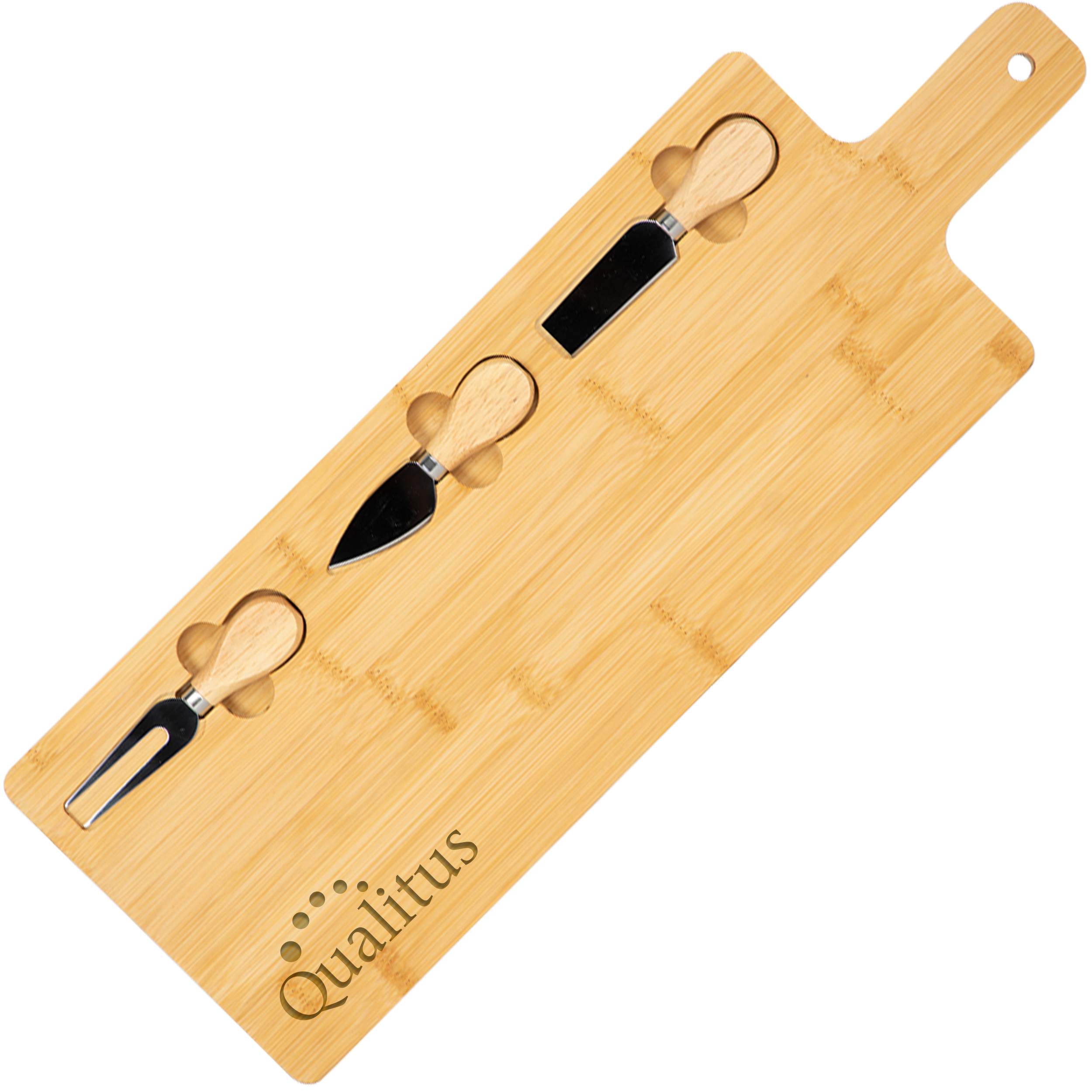 Product Photo 1 Long Bamboo Charcuterie Board w/ Utensils
