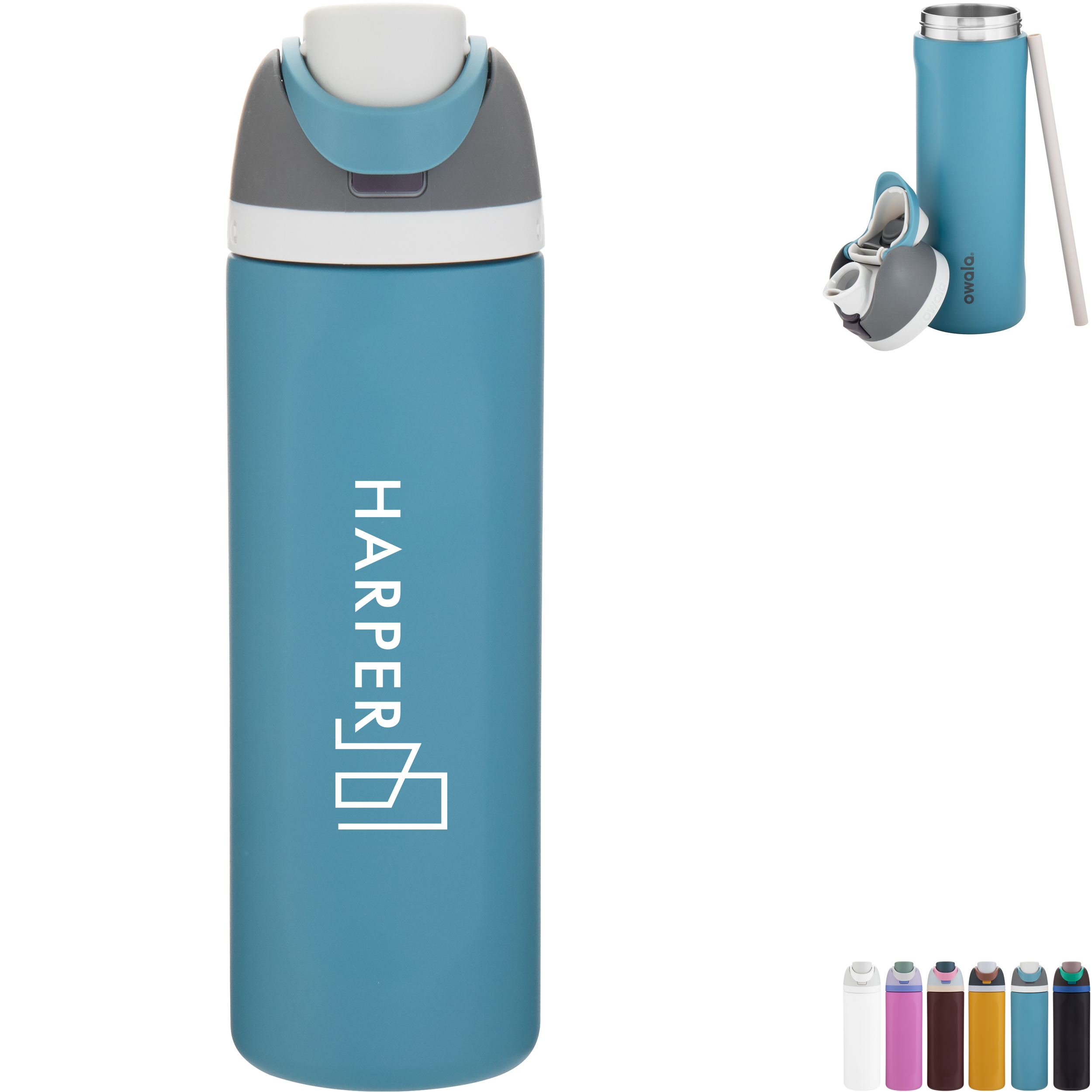 Product Photo 1 Owala® Freesip Vacuum Insulated Thermal Bottle, 24oz.