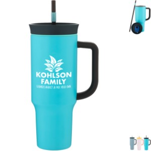 Owala® Vacuum Insulated Thermal Tumbler w/ Straw, 40oz. - TE5073