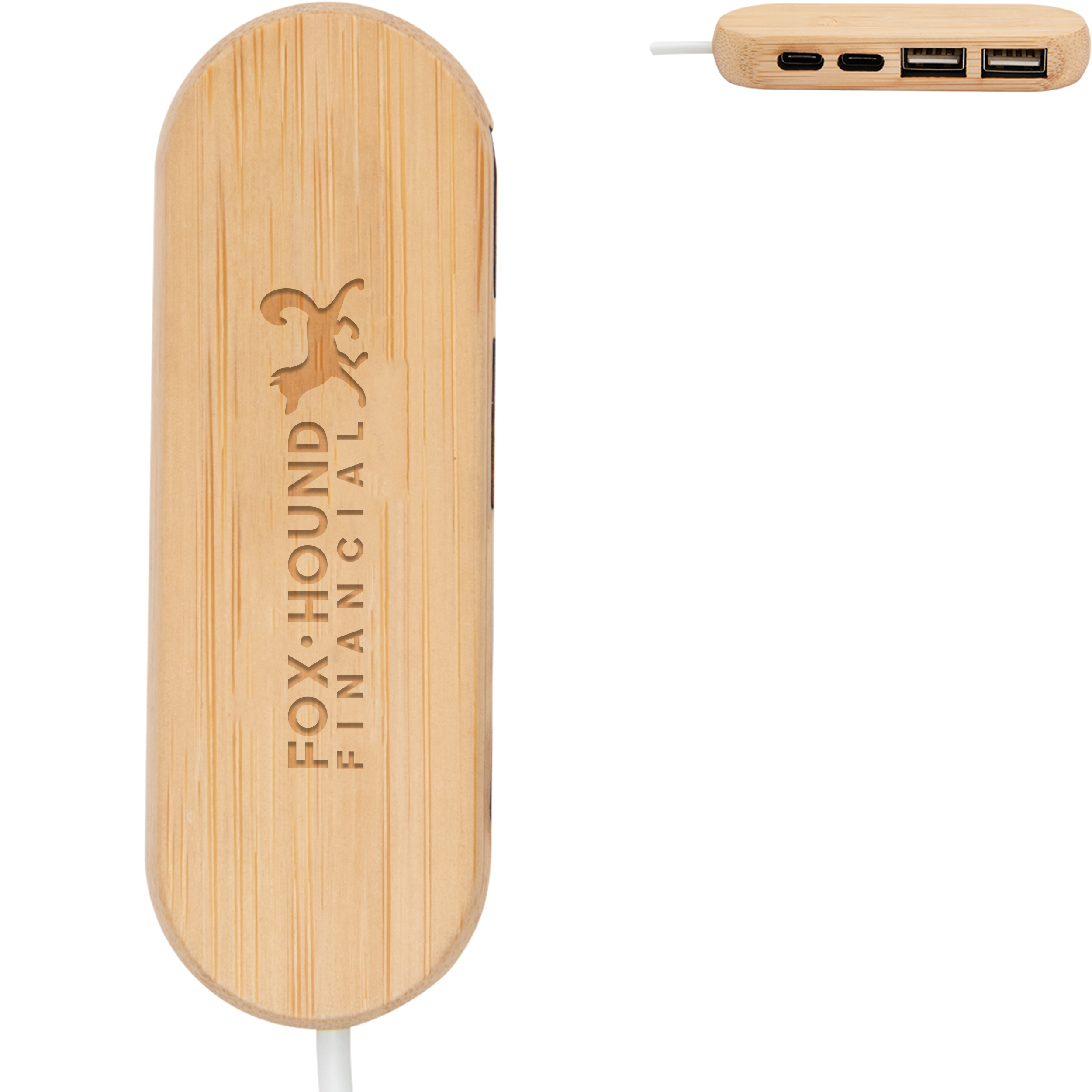 Product Photo 1 Dual Input Bamboo HUB