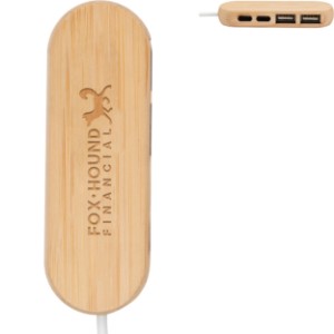 Dual Input Bamboo HUB - HT6277