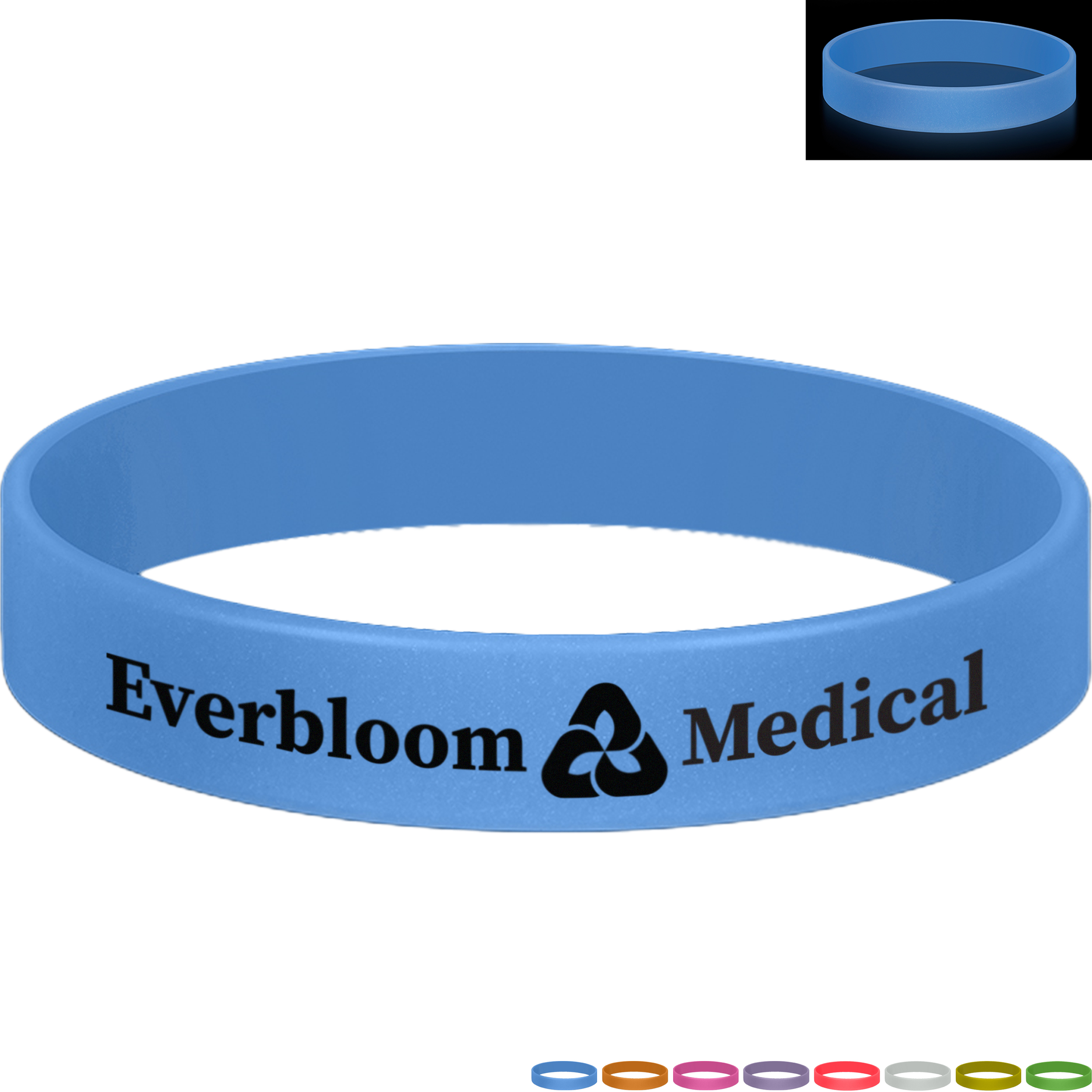 Product Photo 1 Glow in the Dark Silicone Bracelet