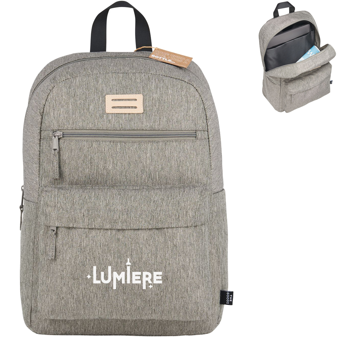 Product Photo 1 The Goods™ Recycled Polyester 15" Laptop Backpack