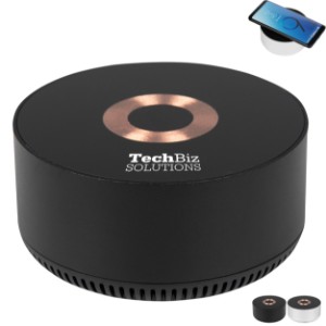 Glass Top 15W Wireless Charger & Speaker - HT6131