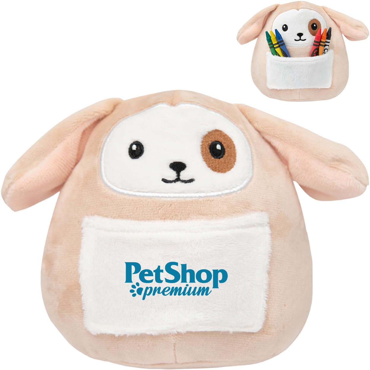 Product Photo 1 Squishy Plush Dog, 6"