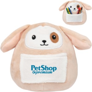 Squishy Plush Dog, 6" - HT6280