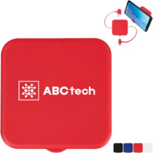 Four-In-One Charging Cable w/ Mirror & Phone Stand - HT6287