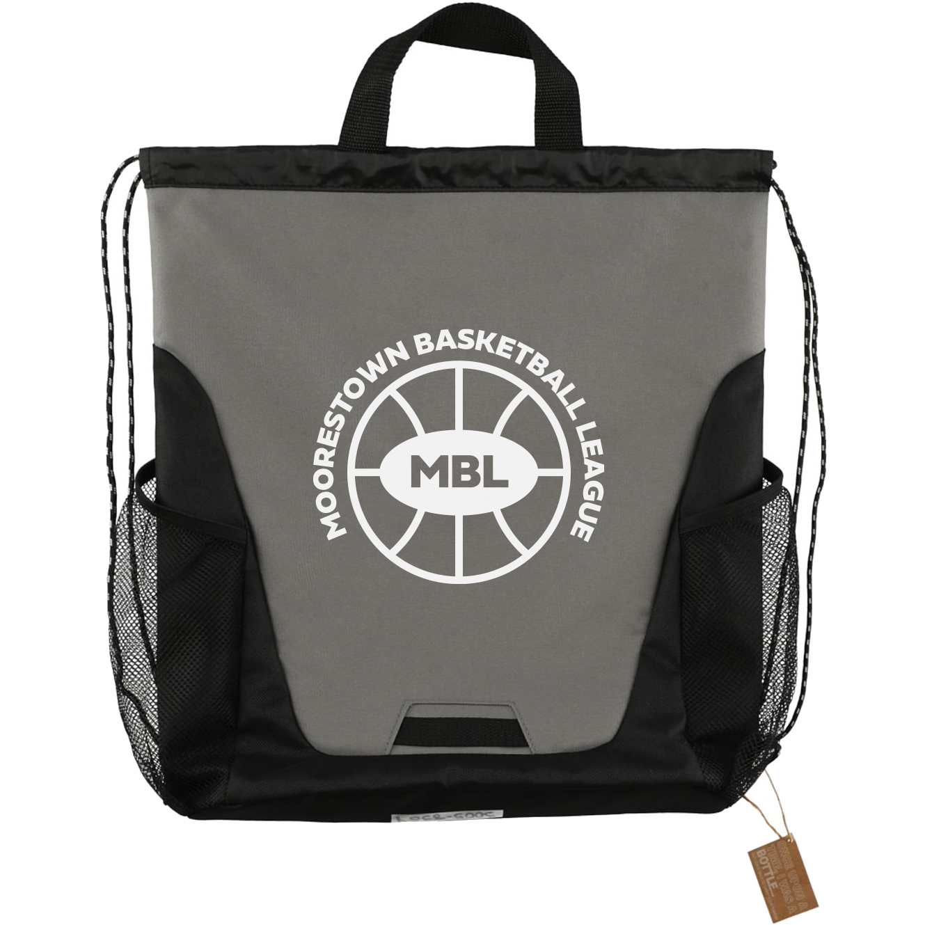 Product Photo 1 Rainier Recycled Polyester Drawstring Bag