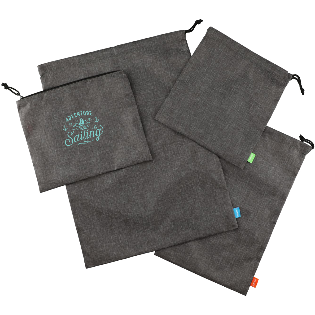 Product Photo 1 Excursion Recycled Polyester 4-Piece Clean Bags Set