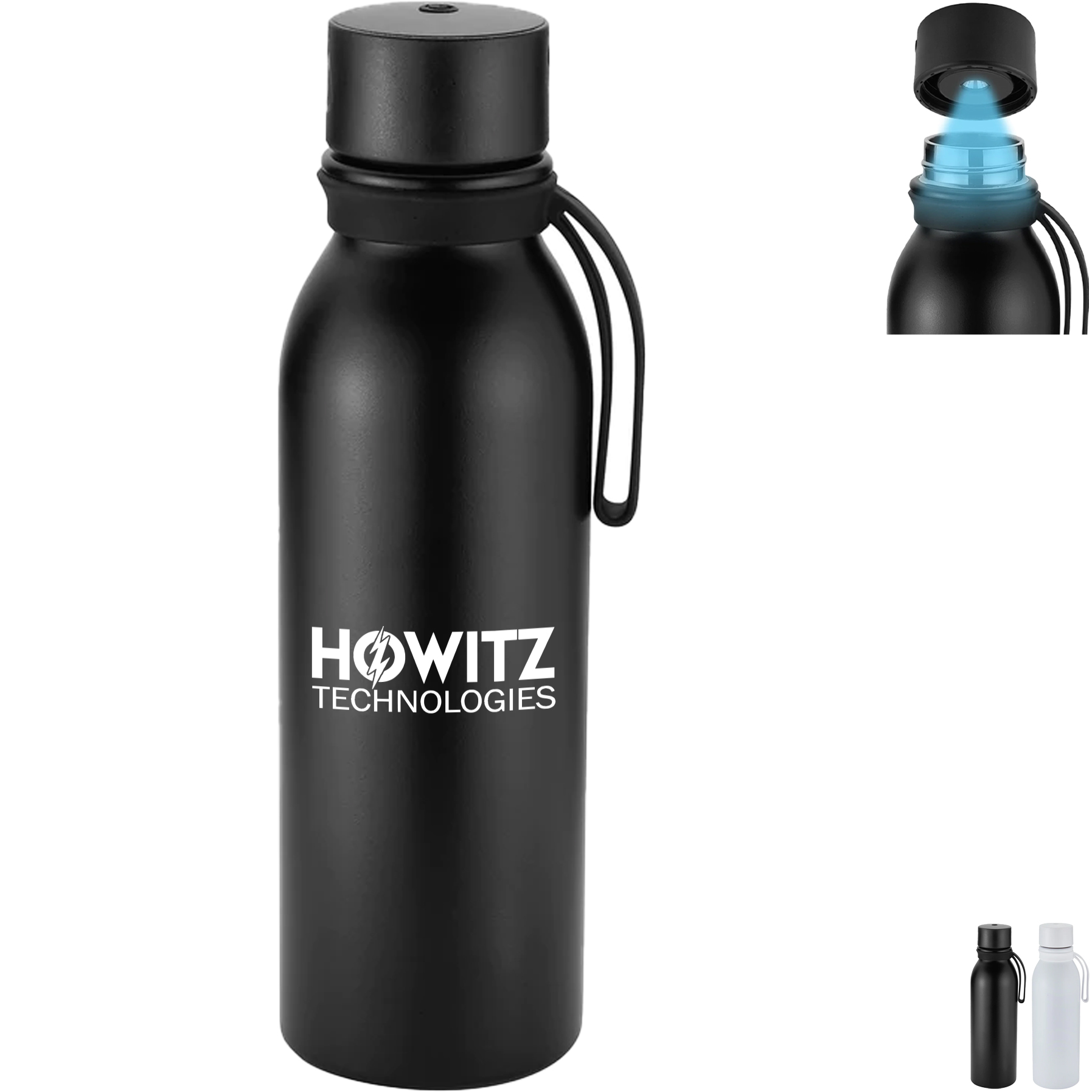 Product Photo 1 Bolt bottle with UV light, 20oz.