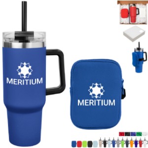 Intrepid Traveler Tumbler & Pouch Set - HT6296