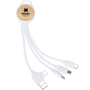 Bamboo 3-in-1 6" Charging Cable - AR1238