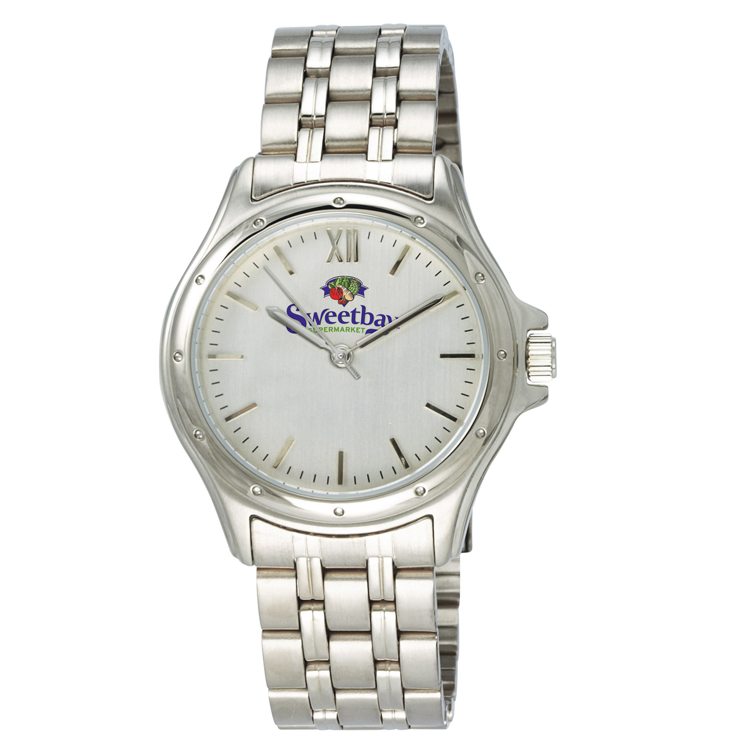 Product Photo 1 Encore Men's Round Dial Silvertone Watch
