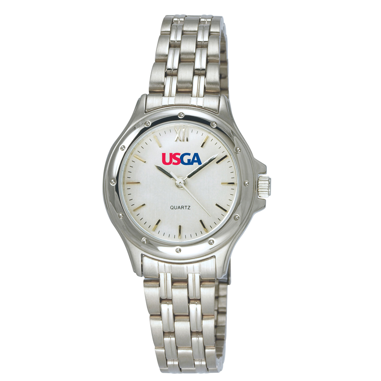 Product Photo 1 Encore Ladies Round Dial Silvertone Watch