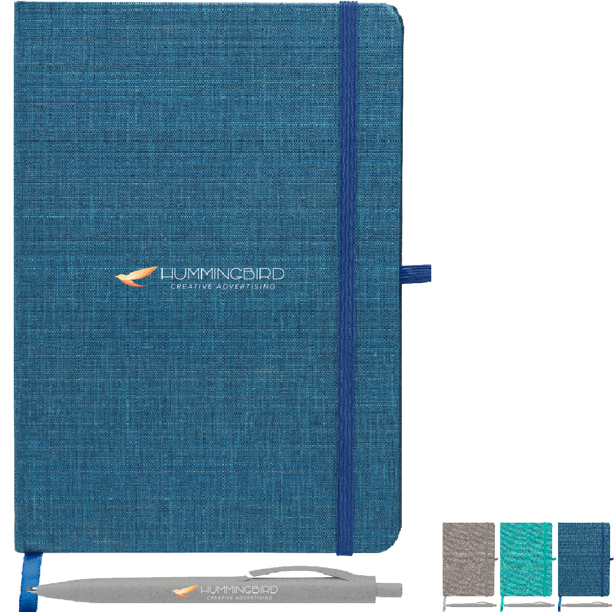Product Photo 1 Melville RPET Notebook & Zen Pen Gift Set Full Color, 5.8" x 8.3"