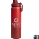 Photo 2 Alaska Ombre Stainless Steel Double Wall Water Bottle Laser Engraved, 25oz.