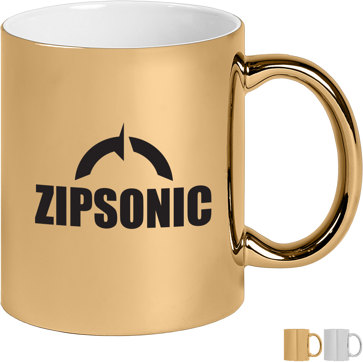 Product Photo 1 Deco Metallic Ceramic Mug, 11oz.