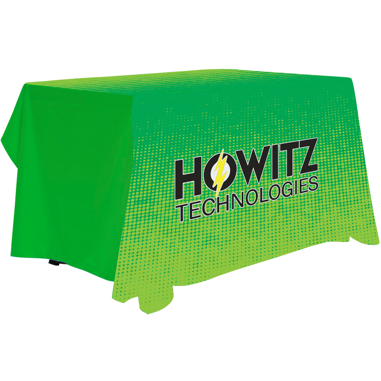 Product Photo 1 Antimicrobial 4-Sided Table Throw, 4' - Full Color, Full Bleed