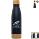 Ibiza Bamboo Double-Wall Stainless Bottle, 22oz.