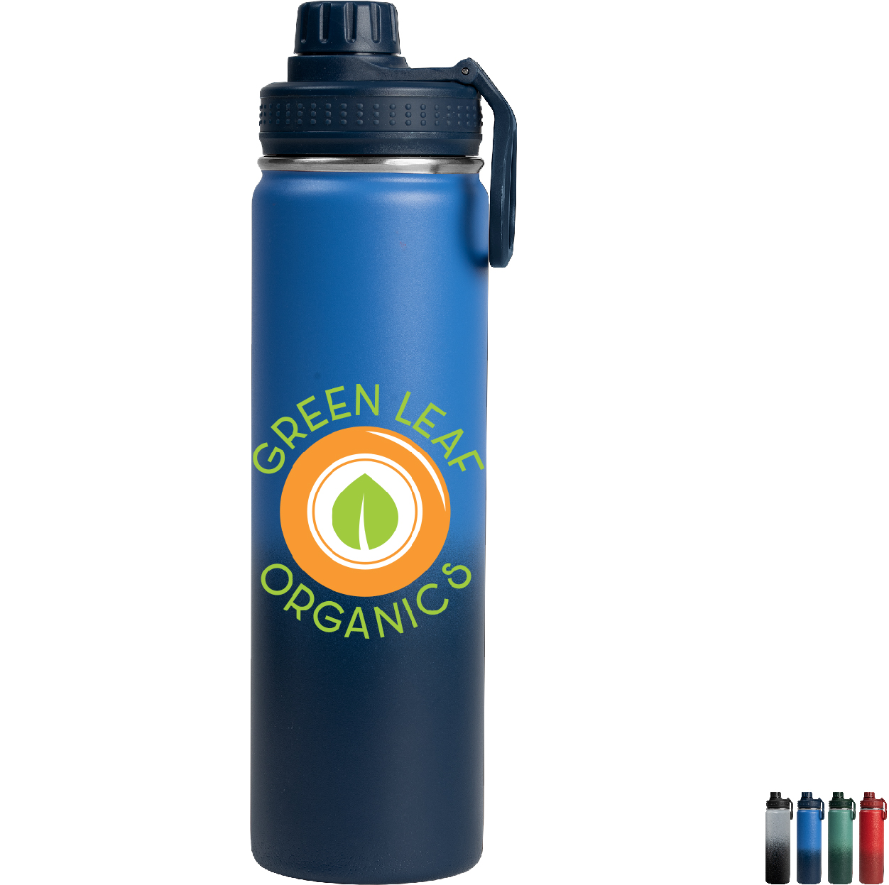 Product Photo 1 Alaska Ombre Stainless Steel Double Wall Water Bottle Full Color, 25oz.