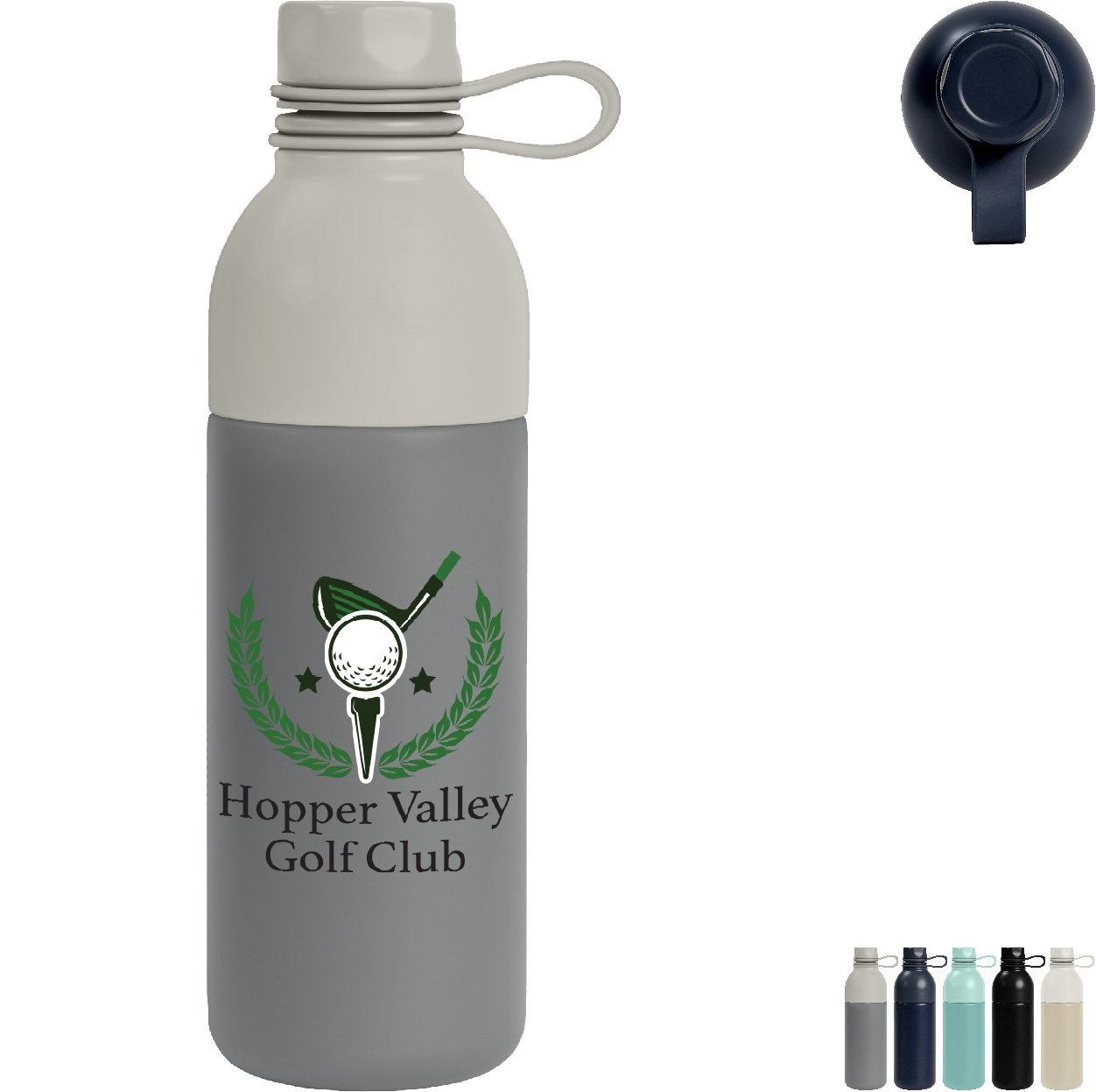 Product Photo 1 Northstar Double Wall Stainless Steel Water Bottle Full Color, 19oz.