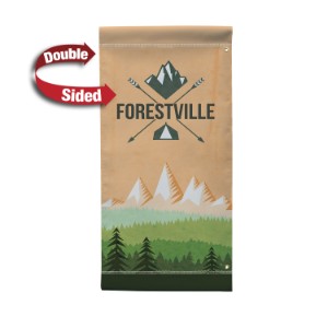 Vinyl Boulevard Banner Double-Sided, 18" x 36" - DY4200