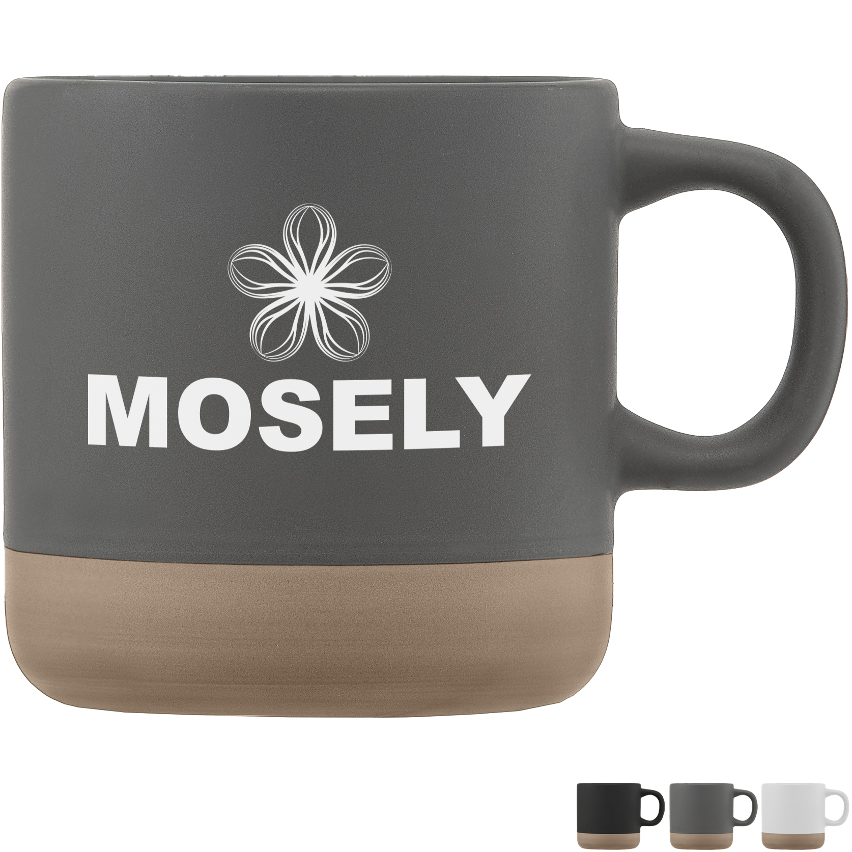 Product Photo 1 Terra Clay Base Ceramic Mug, 12oz.