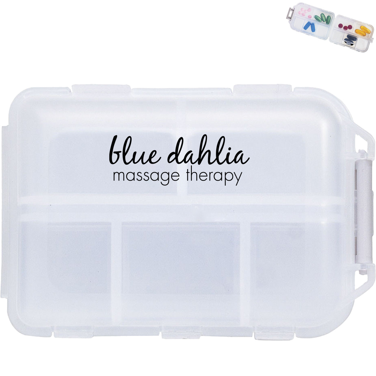 Product Photo 1 Travel Pillbox, 10 Compartment