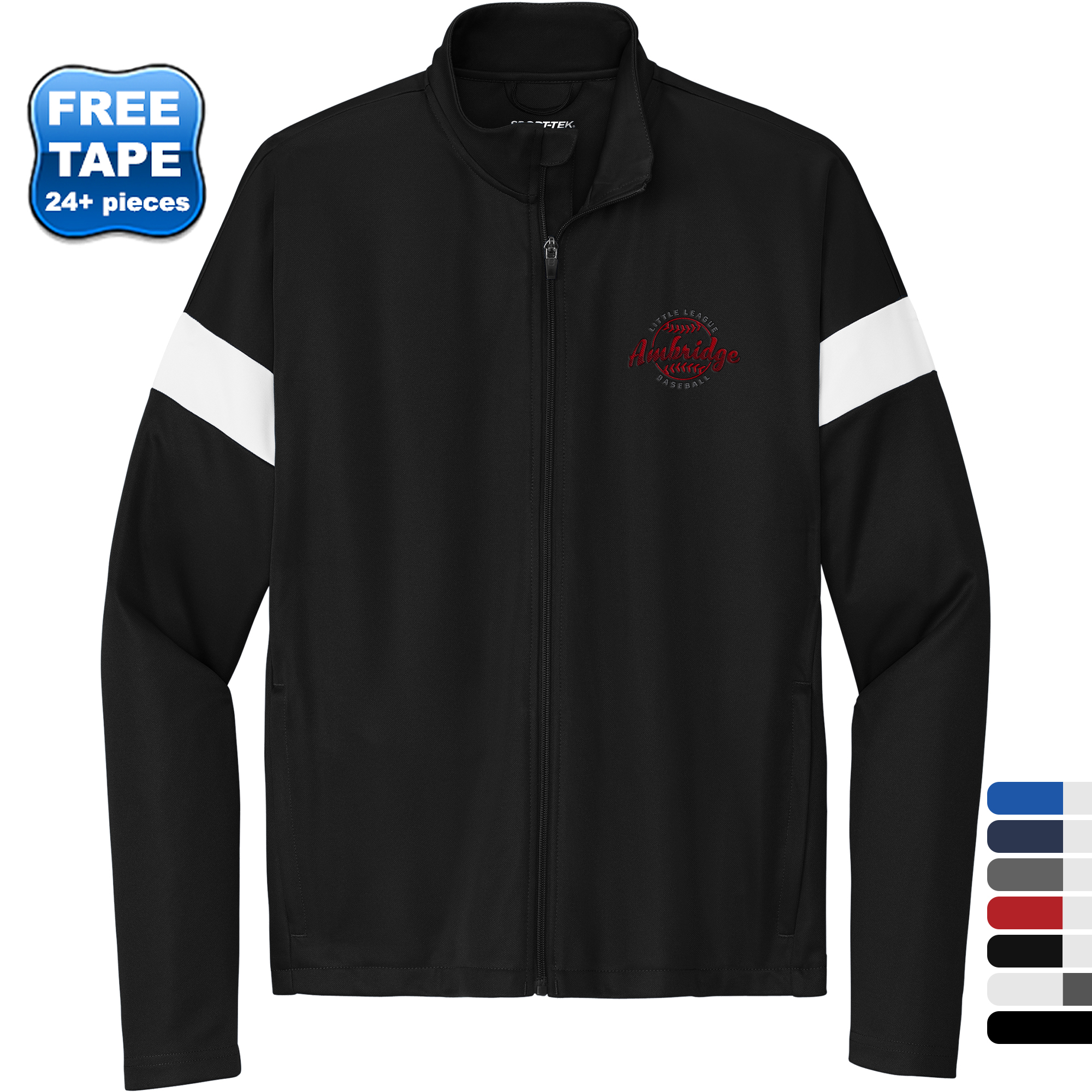 Product Photo 1 Sport-Tek® Travel Recycled Polyester Double Knit Full-Zip Men's Jacket