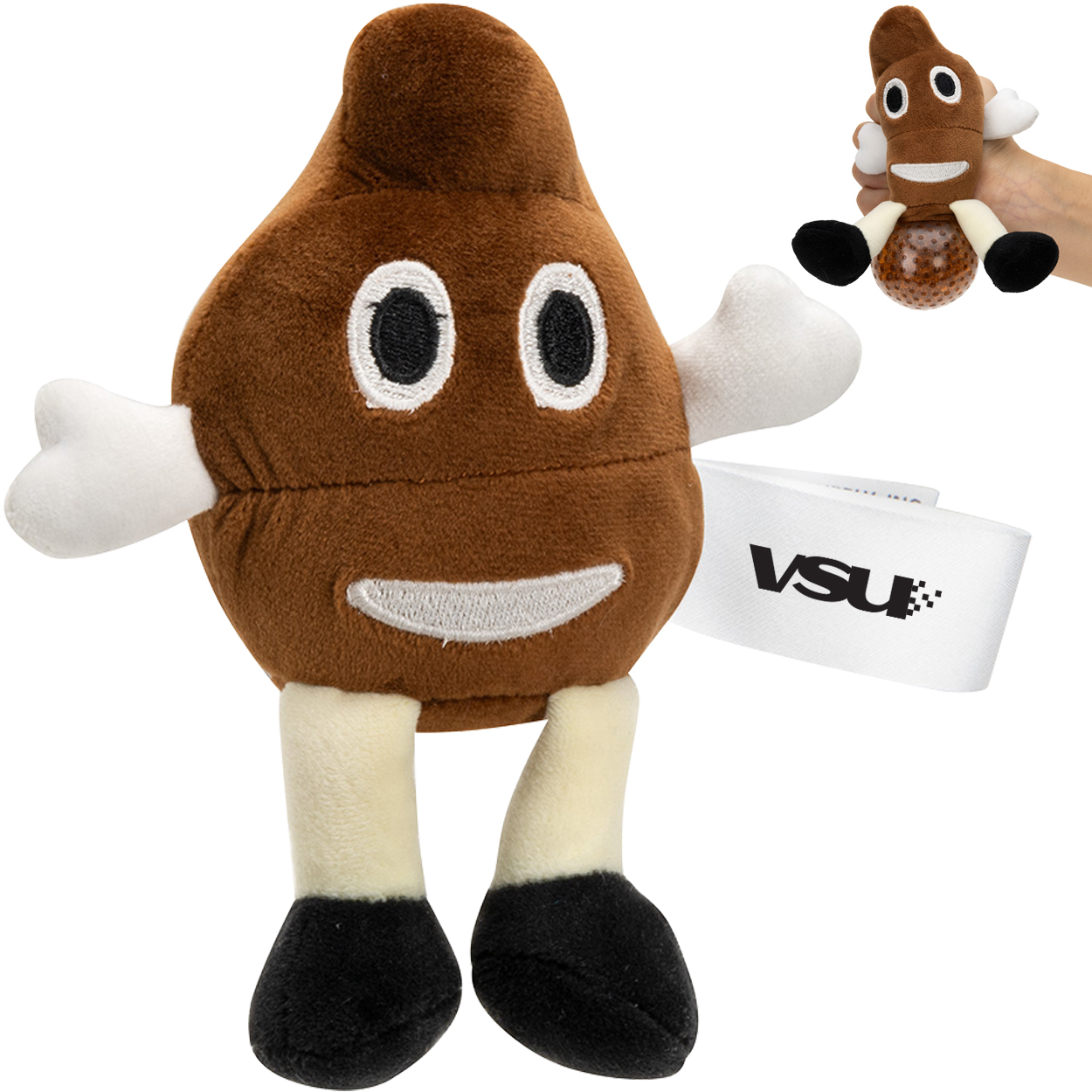 Product Photo 1 Poop Emoji Plush and Gel Stress Buster™