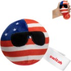 Photo 50 USA Flag Plush and Gel Stress Buster™